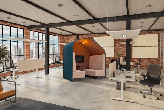 PREFORM Casa MEET akustiska sapulču vieta